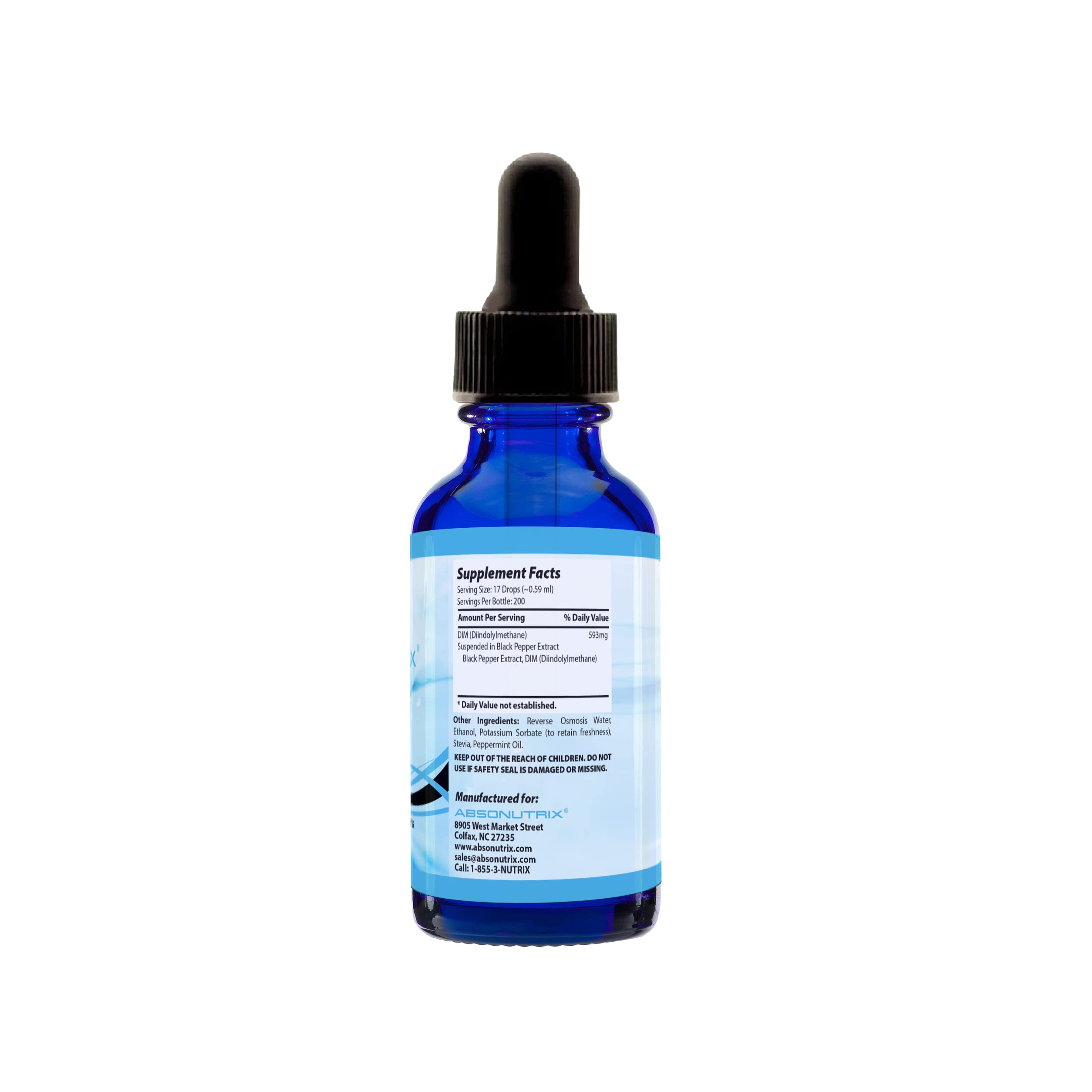 Absonutrix Diindolylmethane Extract 500mg liquid drops lifestyle scene