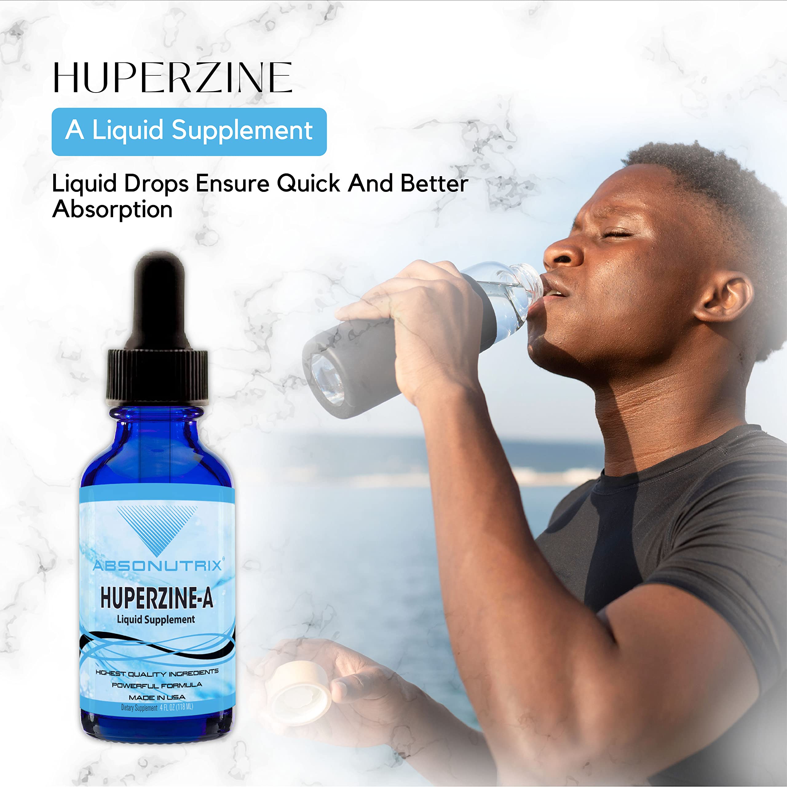Absonutrix Huperzine-A liquid supplement ingredients list