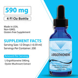 Absonutrix L-Ergothioneine Liquid Supplement 590 mg side view