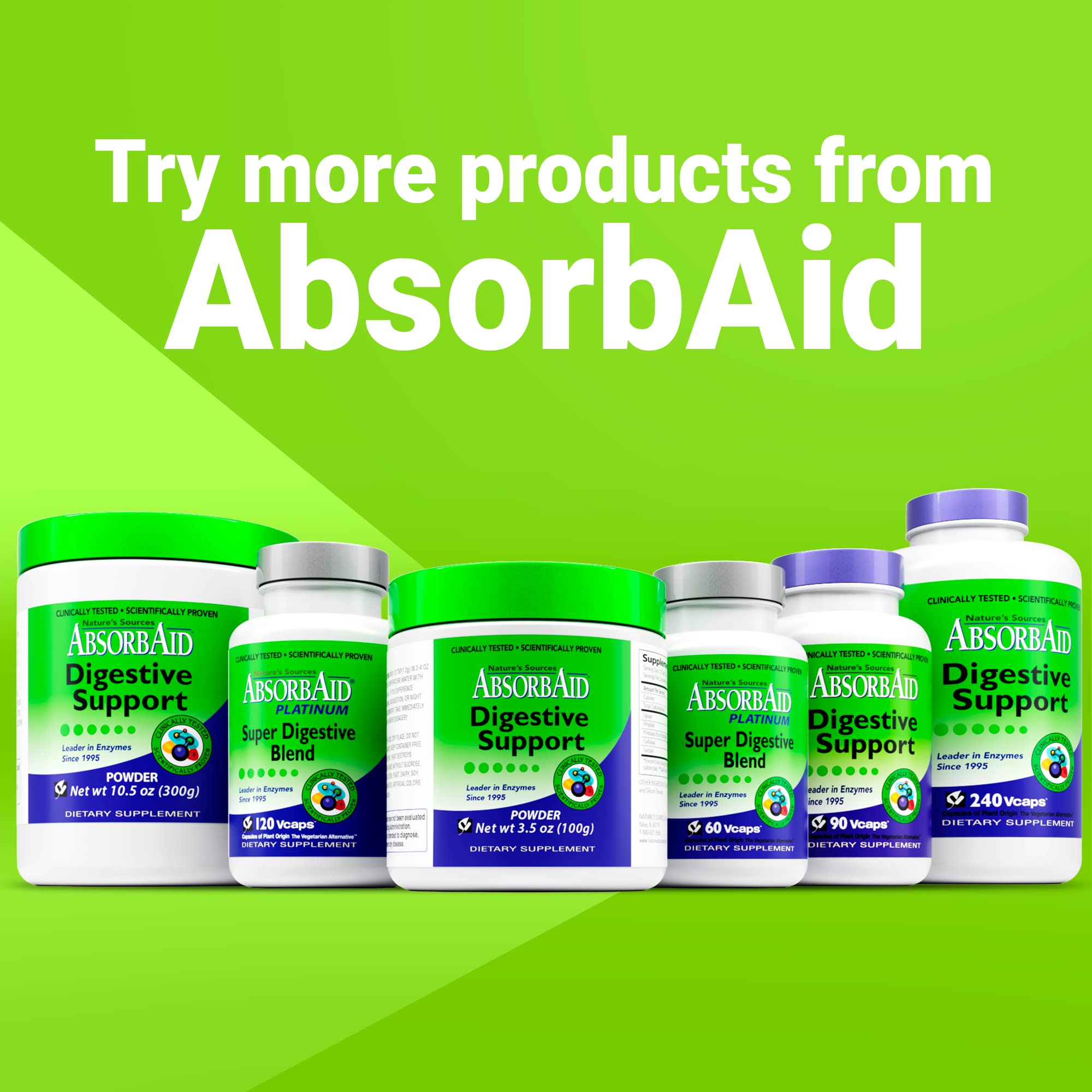 AbsorbAid Multi-Enzyme Supplement lifestyle scene