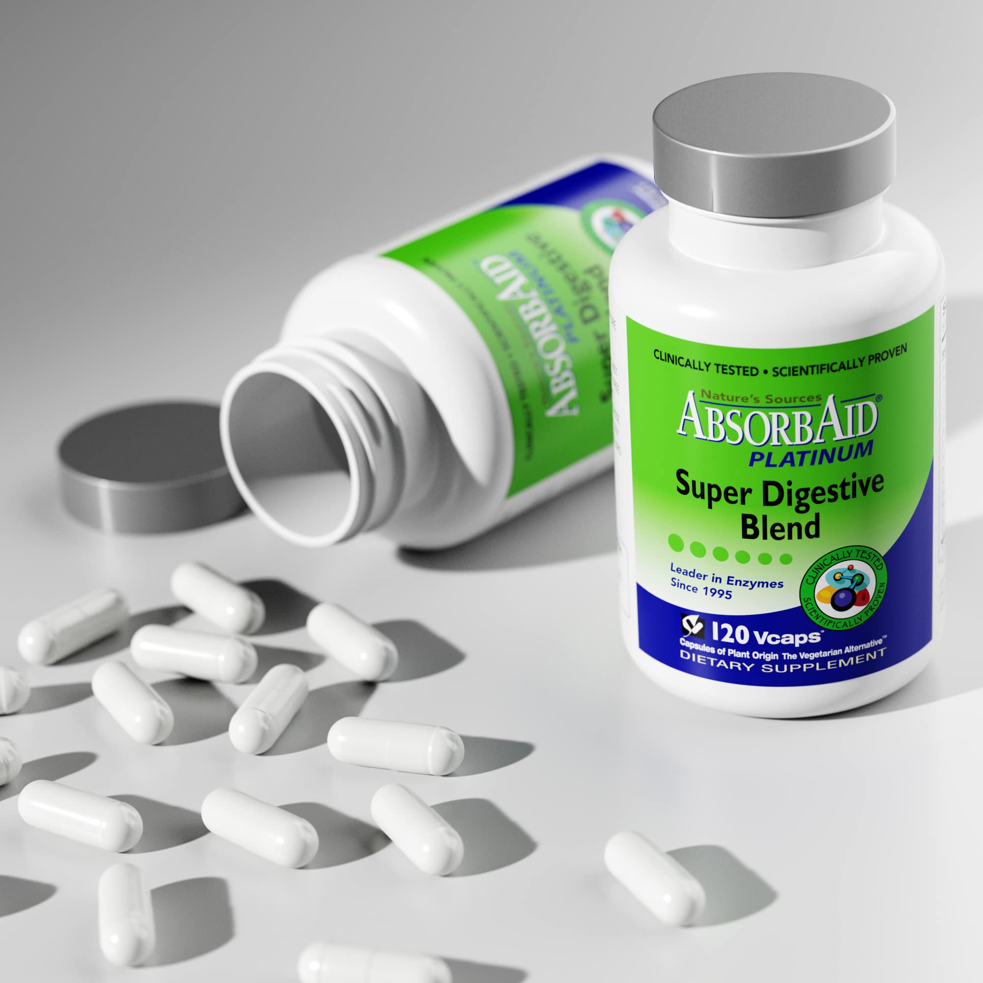 AbsorbAid Multi-Enzymes Platinum Formula 100g back view