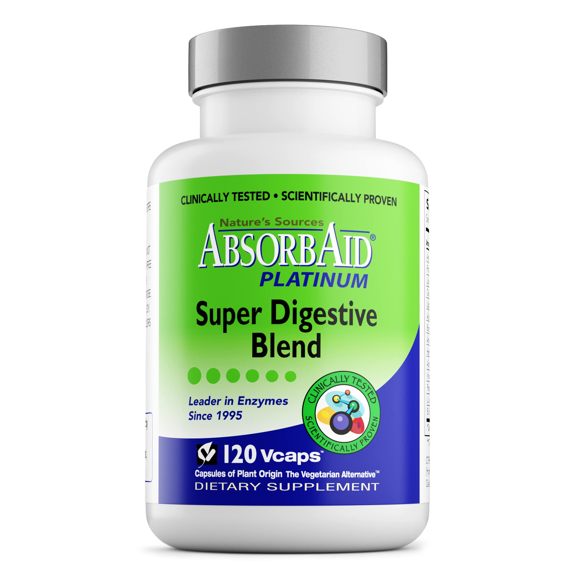 AbsorbAid Multi-Enzymes Platinum Formula 100g front view