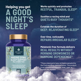 Abundant Earth Minding Down Melatonin Free Sleep Aid ingredients list