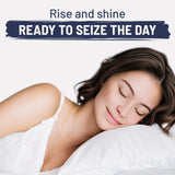 Abundant Earth Minding Down Melatonin Free Sleep Aid lifestyle shot