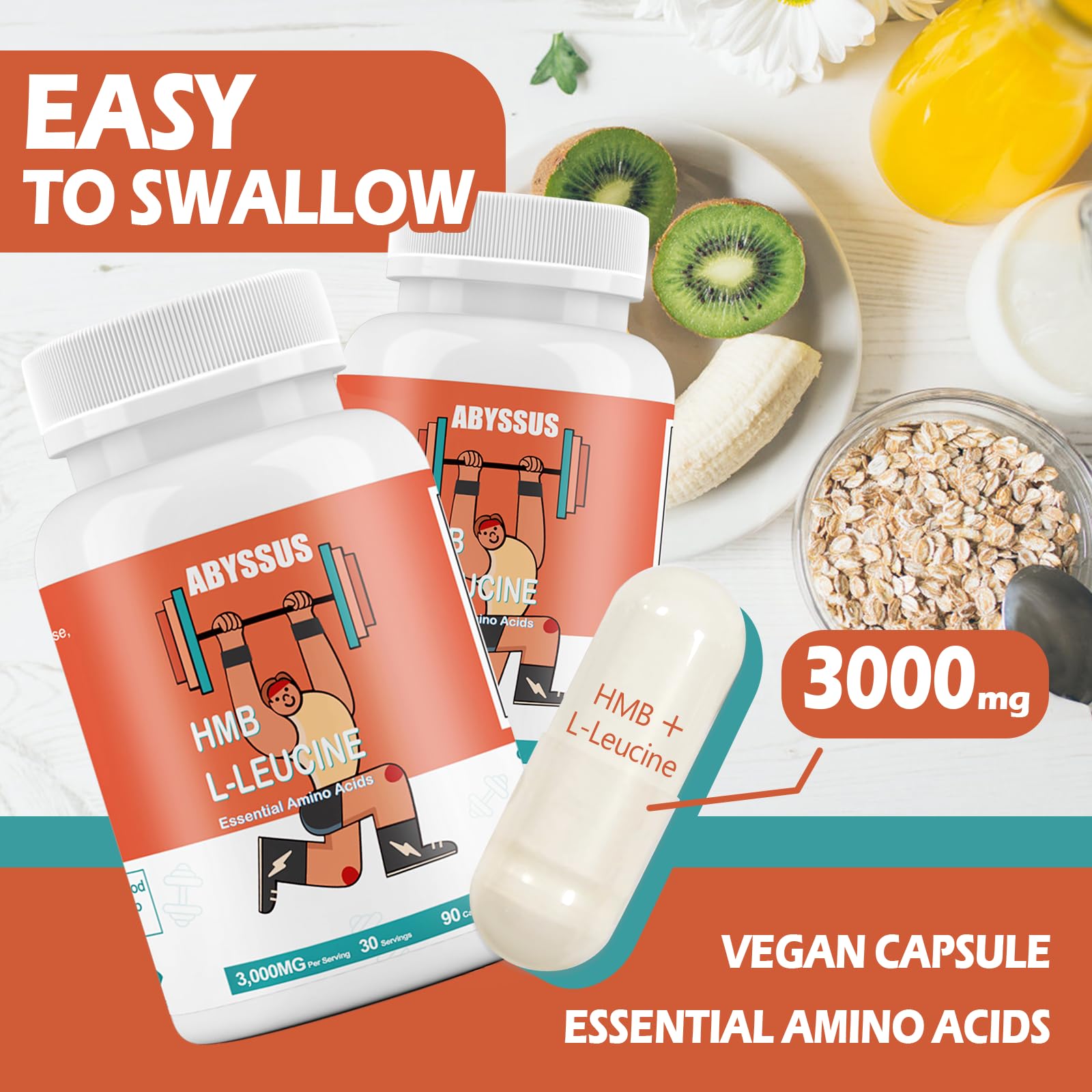 ABYSSUS BCAAs supplement lifestyle scene