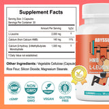 ABYSSUS BCAAs supplement with capsule ingredients