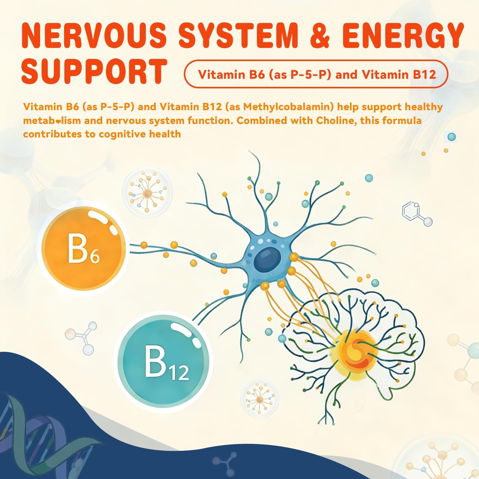 ABYSSUS Choline Gummies with a measuring scoop