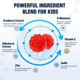 ABYSSUS Kids Cranberry Gummies with D-Mannose close-up