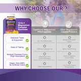 ABYSSUS Magnesium Gummies displayed with other supplements