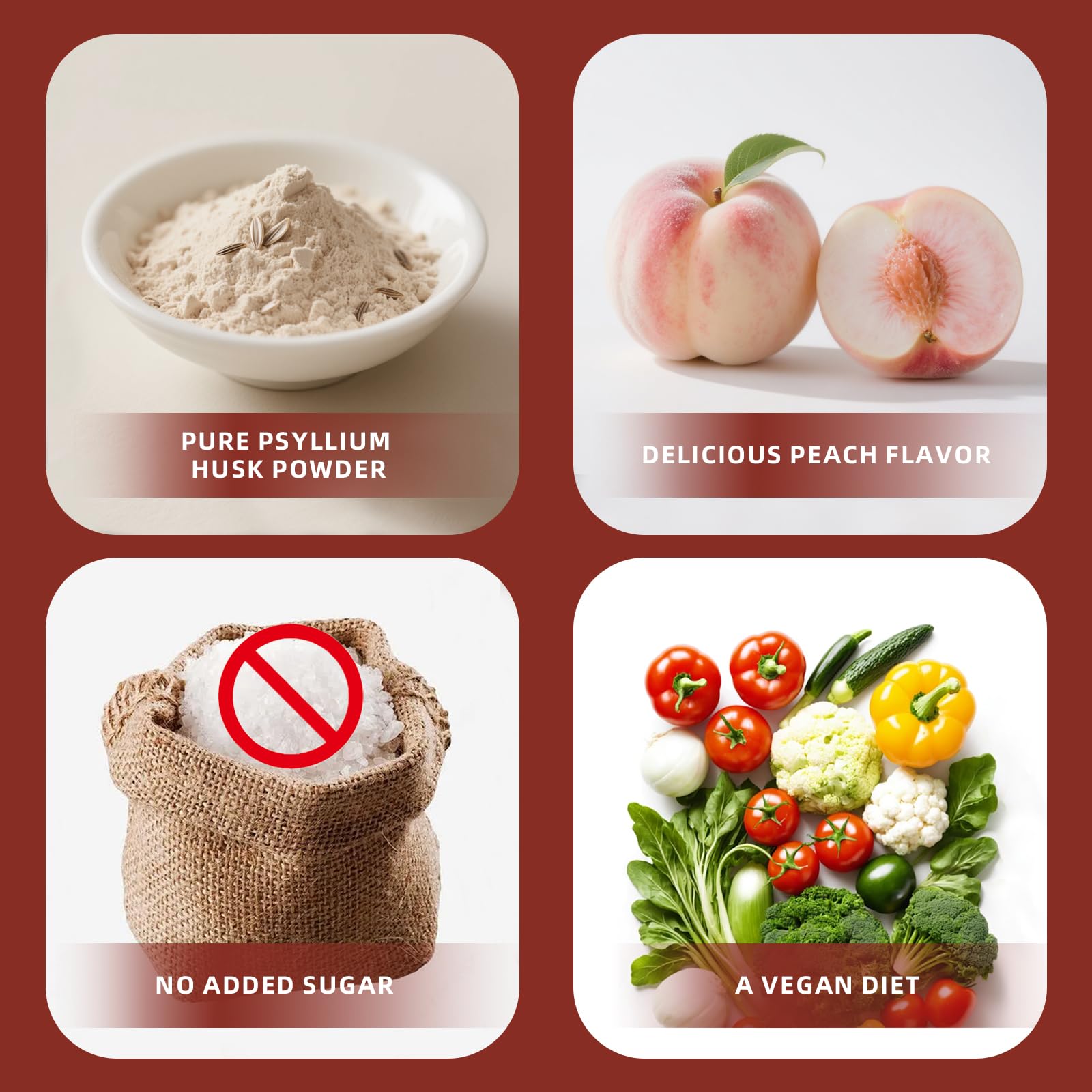 ABYSSUS Psyllium Husk Gummies packaging side view