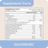 Accentrate B-Complex Gummies displayed with fresh blueberries