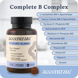 Accentrate B-Complex Gummies lifestyle shot with family enjoying