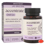Accentrate Omega-3 Brain Support 60 Capsules front view