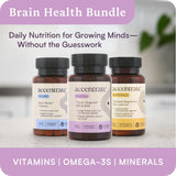 Accentrate Omega-3 Brain Support 60 Capsules with a measuring spoon