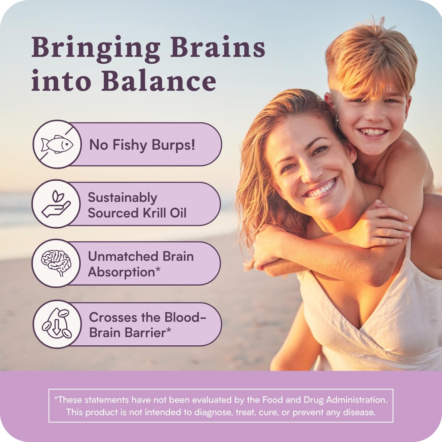 Accentrate Omega-3 Brain Support 60 Capsules with ingredients list