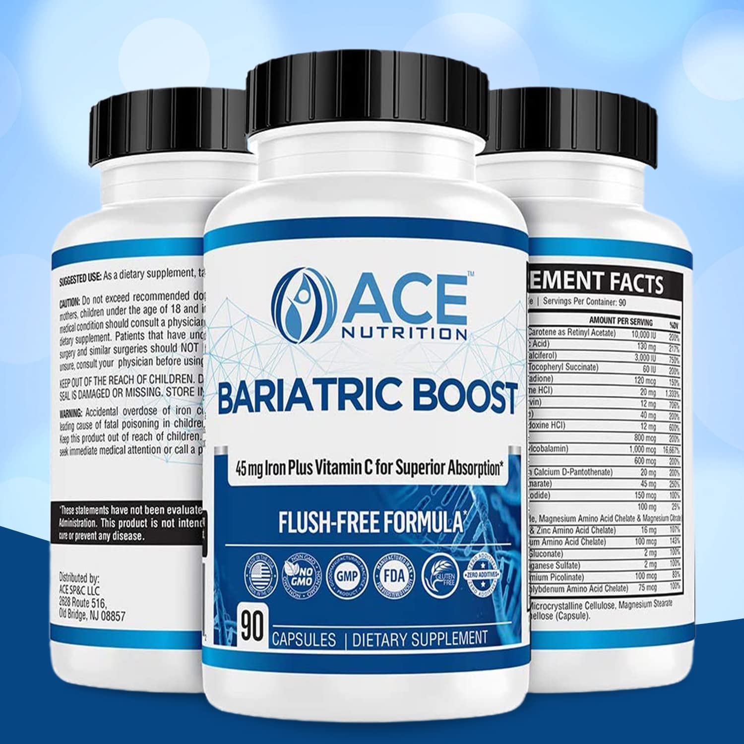 ACE NUTRITION Bariatric support Multivitamin in a lifestyle setting