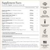 ACEWORKZ Daily Stress Support Supplement on a wooden table