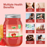ACEYO Irish Sea Moss Gel 798g in a smoothie bowl