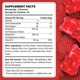 ACEYO Organic Potassium Magnesium Gummies bottle side view
