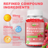 ACEYO Organic Potassium Magnesium Gummies nutritional information