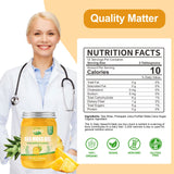 ACEYO Sea Moss Gel Pineapple flavour ingredients close-up