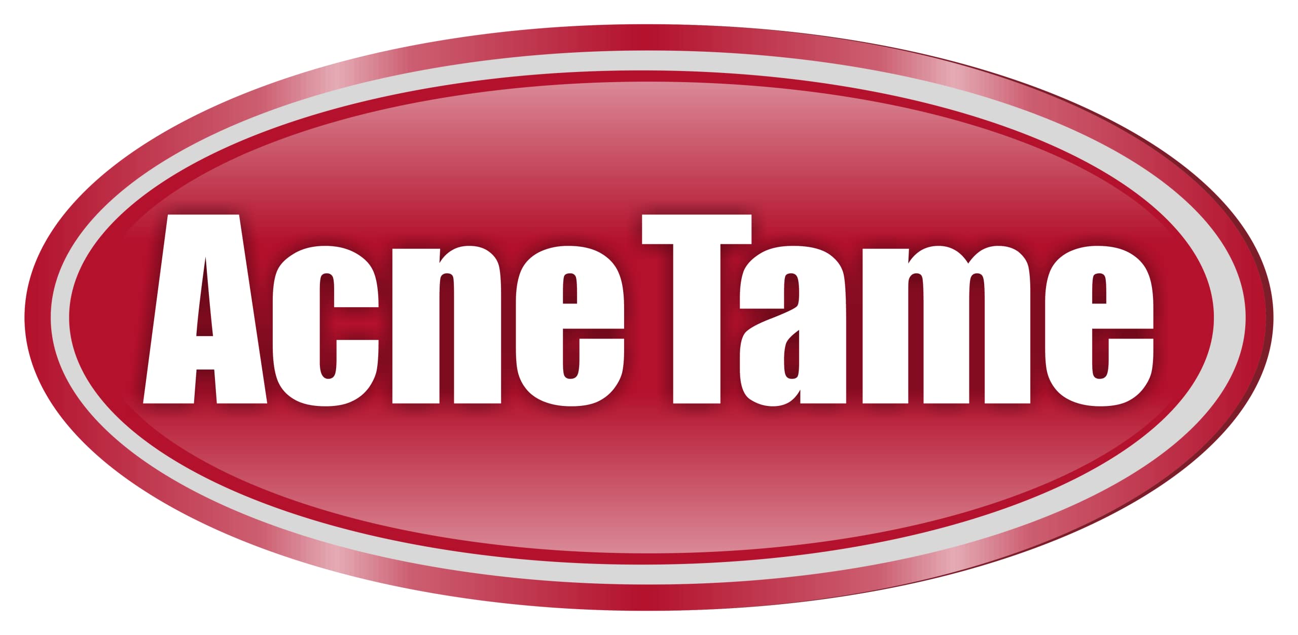 Acnetame Acne Tame supplement bottle with natural background