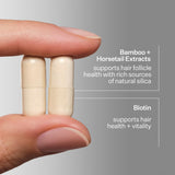 ACT+ ACRE Thick and Full Hair Capsules with sustainable pouch