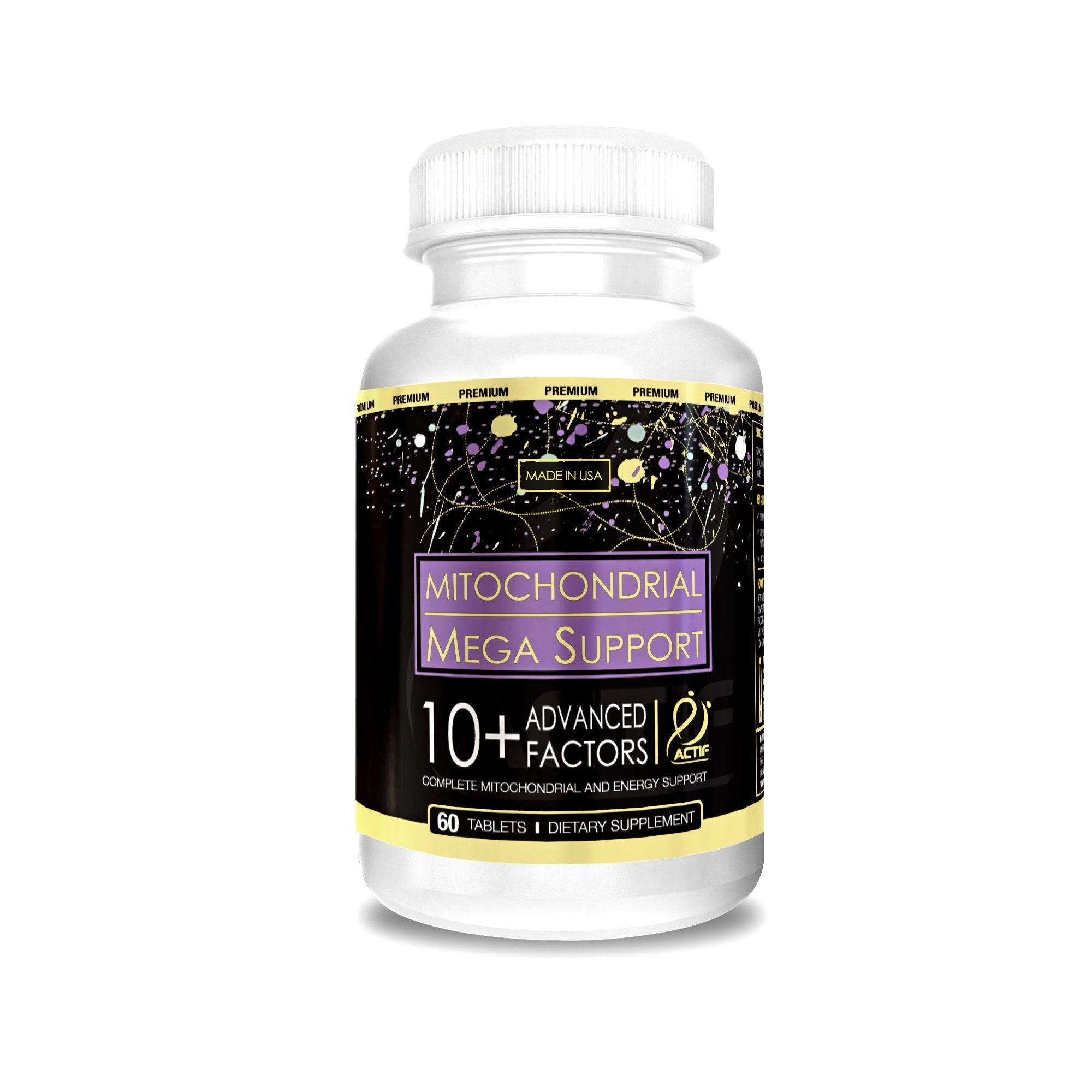 ACTIF 10-in-1 Mitochondria Support Supplement ingredients list