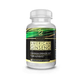 ACTIF American Ginseng 1000mg bottle side view