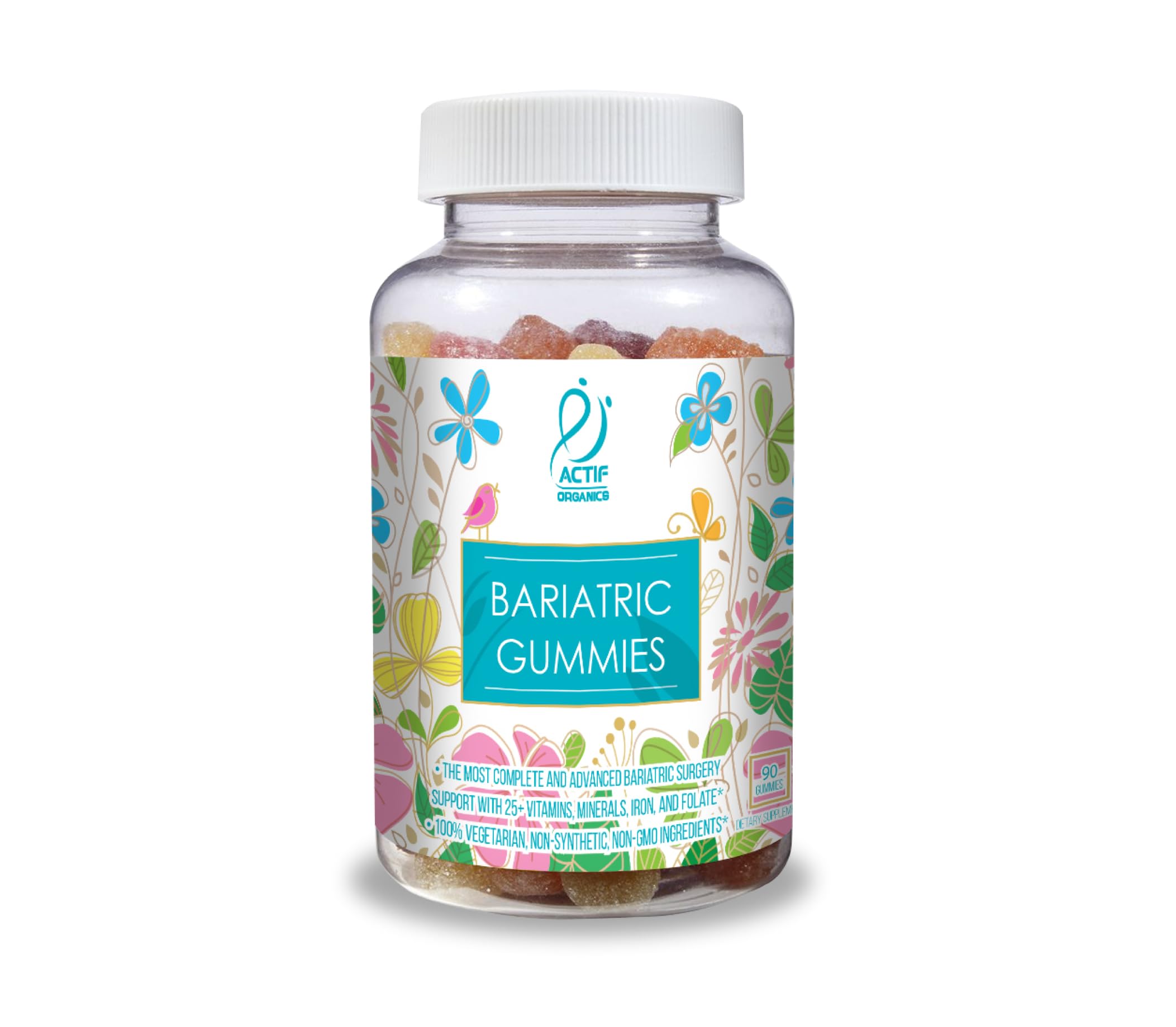 ACTIF Bariatric Multivitamin Gummies front view packaging