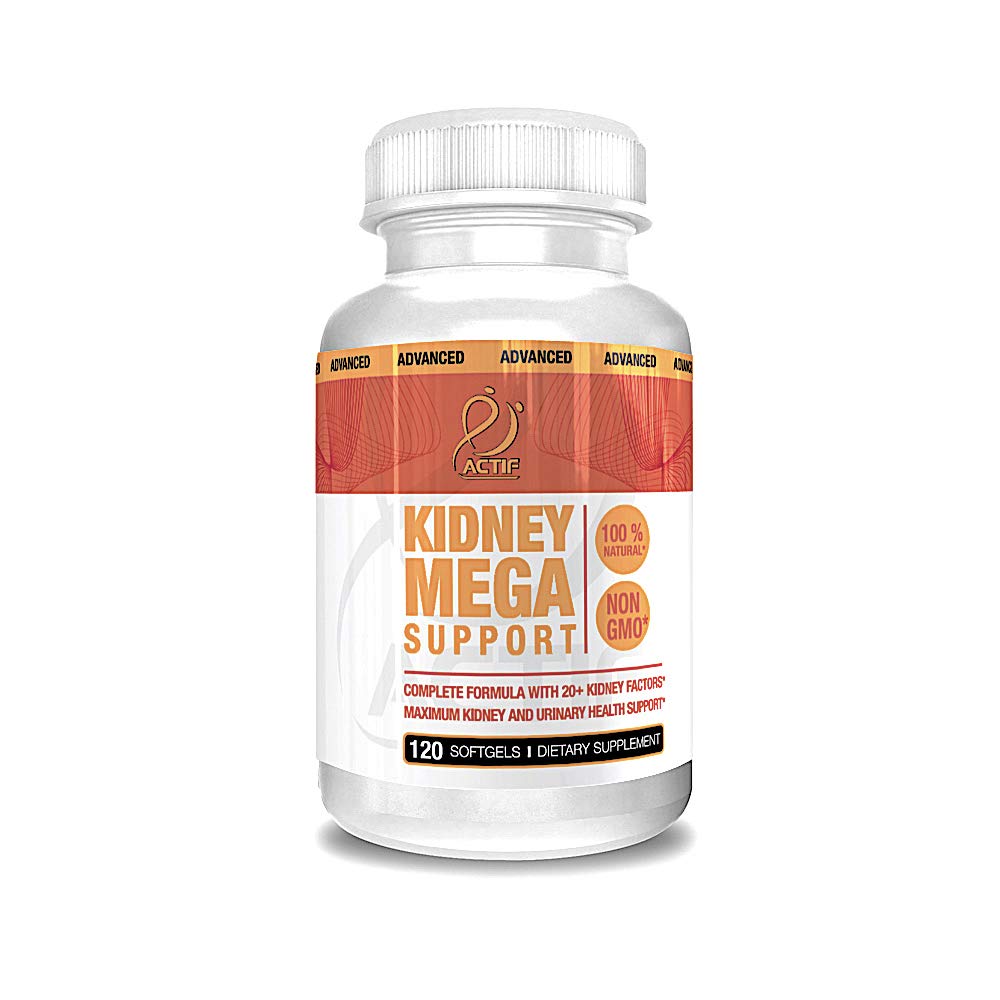 ACTIF Kidney Support Supplement packaging front view