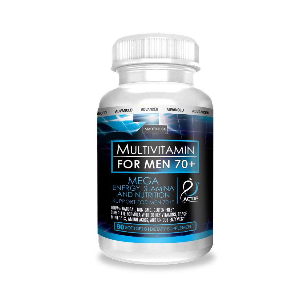 ACTIF Men's Multivitamin 30+ Vitamins and Minerals front view