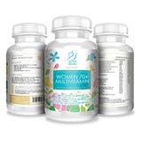 ACTIF Organic Multivitamin for Women Age 70+ side view