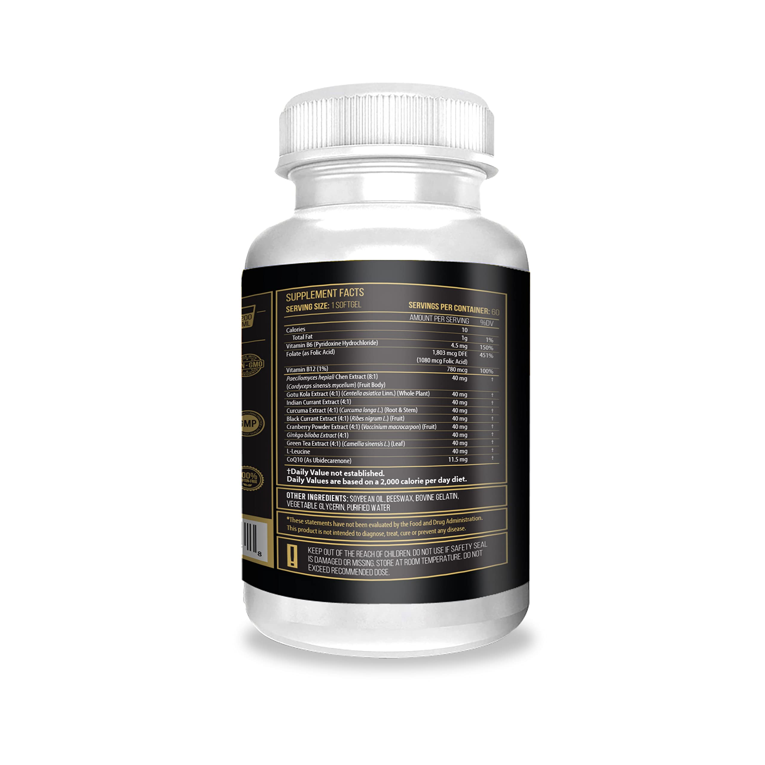 ACTIF Stem Cell Supplement 28g ingredients list