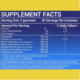 ACTIV PLUS Hemorrhoid Relief Gummies lemon flavour close-up
