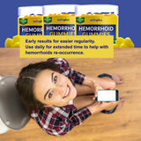 ACTIV PLUS Hemorrhoid Relief Gummies with a measuring spoon
