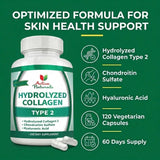 Activa Naturals Collagen Type 2 Supplement back view