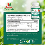 Activa Naturals Collagen Type 2 Supplement bottle side view