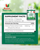 Activa Naturals Kidney & Gallbladder Support Capsules side view