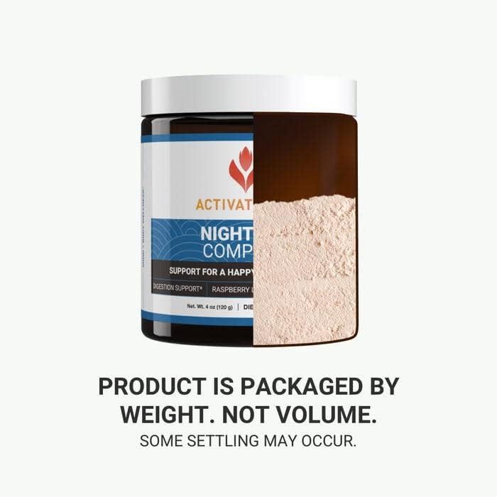 ACTIVATEDYOU Nighttime Complete Raspberry Lemonade nutritional information