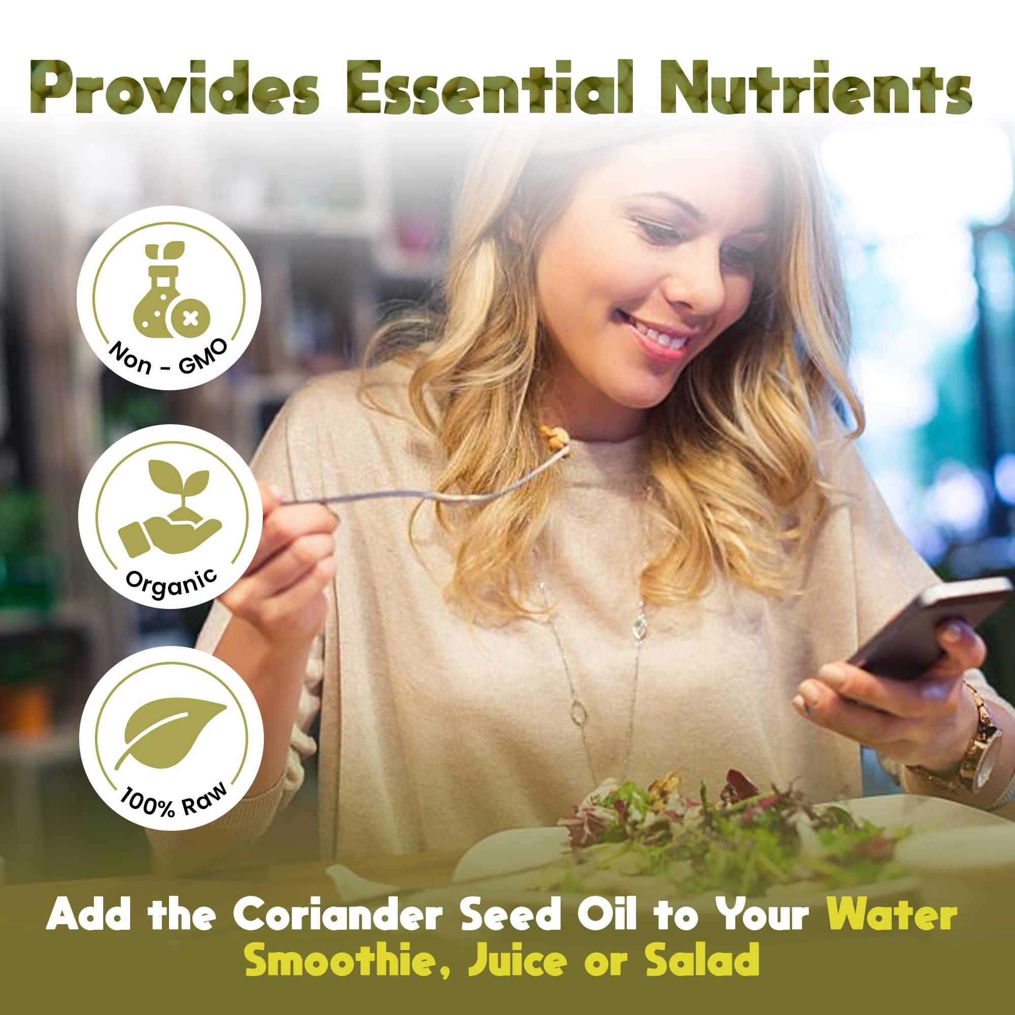 ACTIVATION Coriander Seed Oil 82g bottle with label