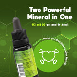 ACTIVATION Perfect K2D3 Vitamin D3 & K2 Drops with glass of water