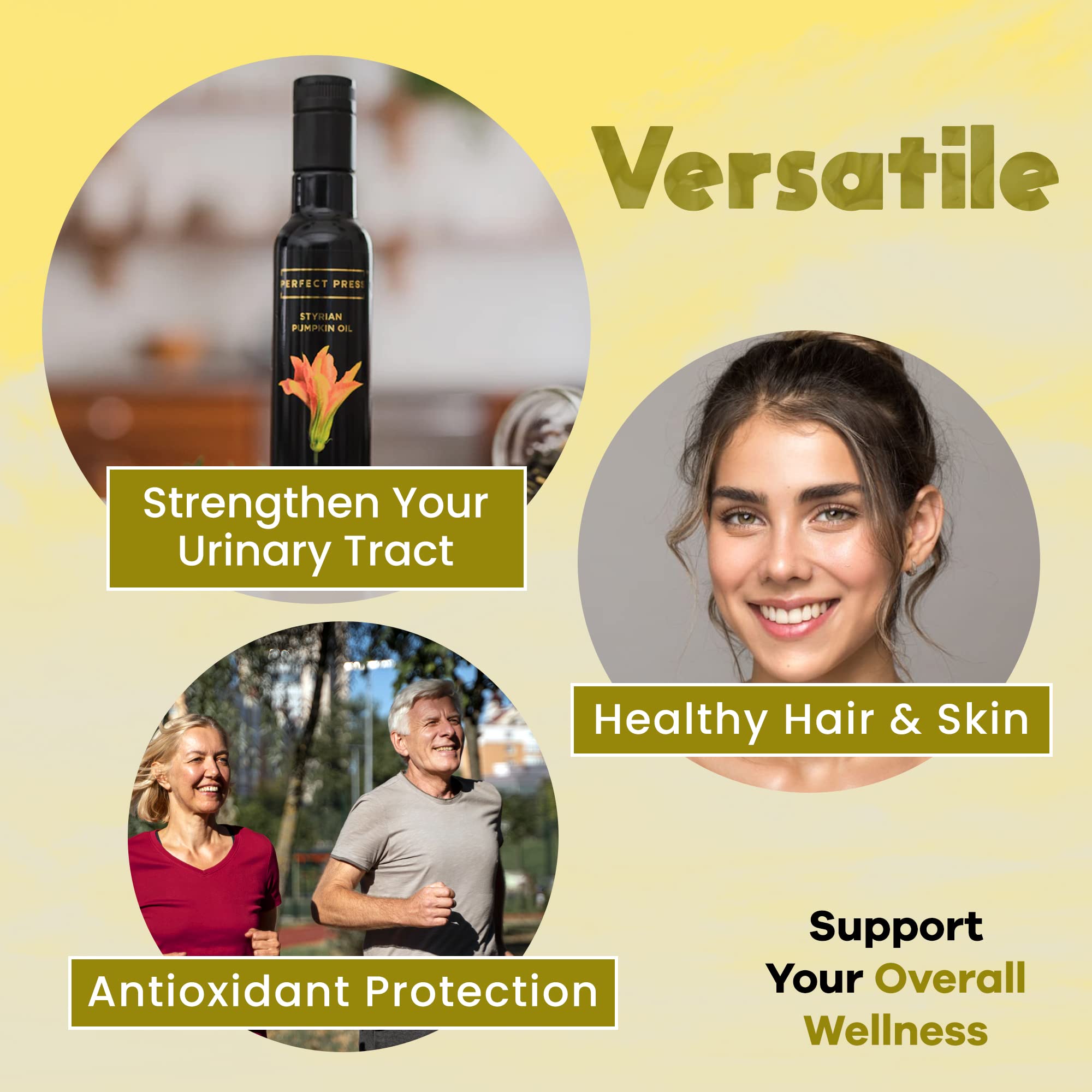 ACTIVATION Pumpkin Seed Oil 4600mg side view
