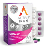 ACTIVEIRON Iron Supplement front view with capsule bottle