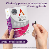 ACTIVEIRON Iron Supplement side view showing label details