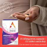 ACTIVEIRON Prenatal Iron & Multivitamin Support 80g ingredients list