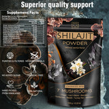 ad hoc Shilajit Powder 50g close-up of powder texture