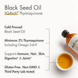 Adalin Black Seed Oil 500ml in a kitchen setting