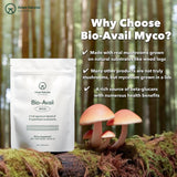 ADAPT NATURALS Bio-Avail Myco Mushroom capsules close-up