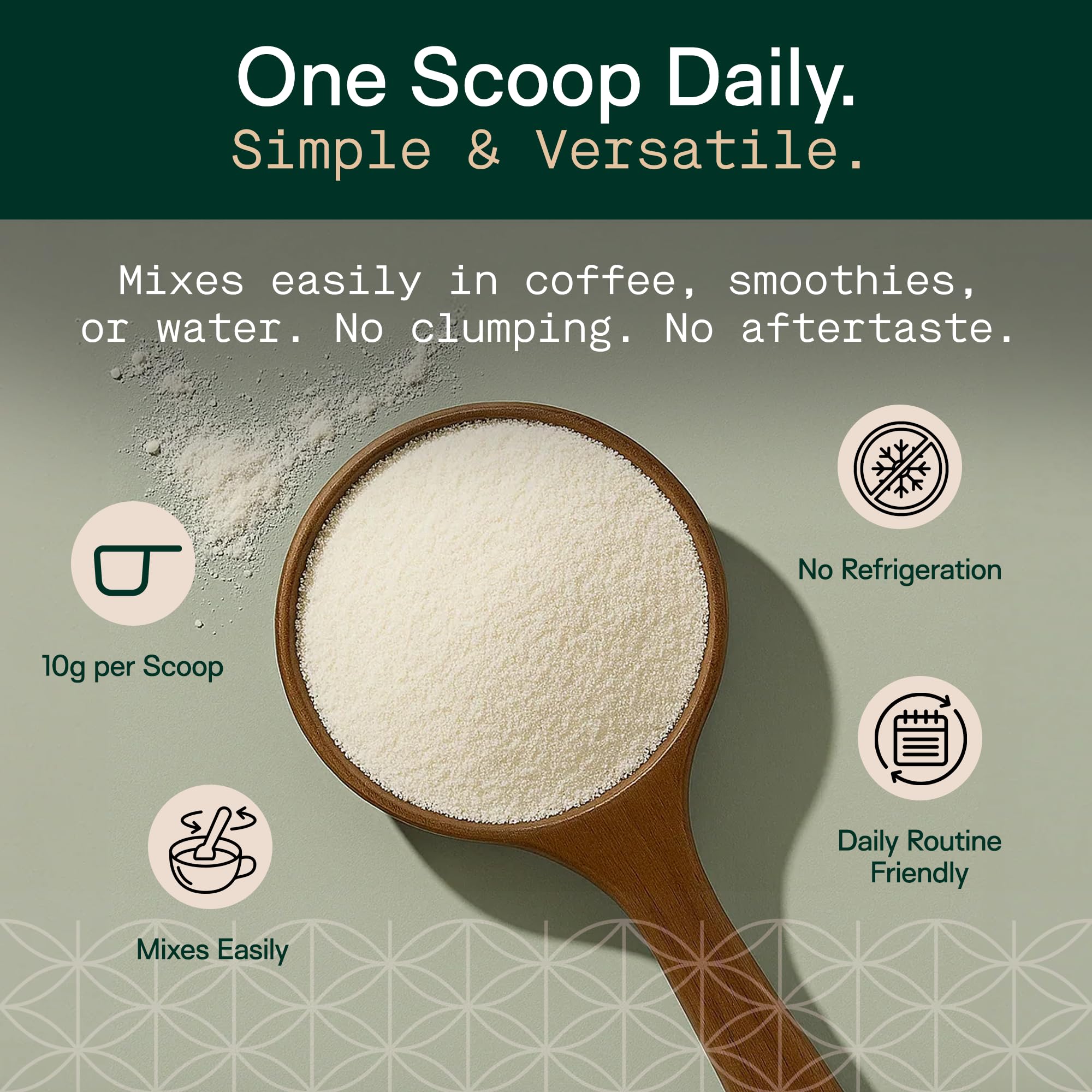 ADAPT NATURALS Collagen Powder nutritional information